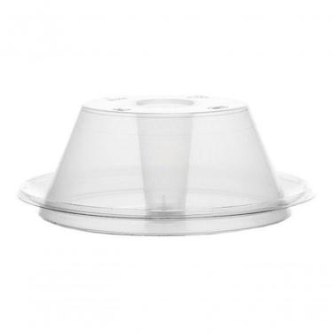 Imagem de Forma para Pudim Mini 500ML com Tampa Forneável em PP e PET para Assar em banho-maria T...