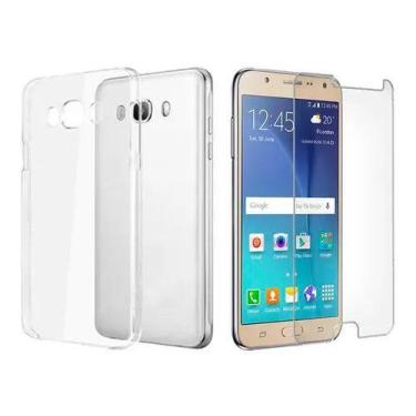 Imagem de Capinha Antichoque + Película Vidro Para Samsung J7 Metal 2016 - noBra