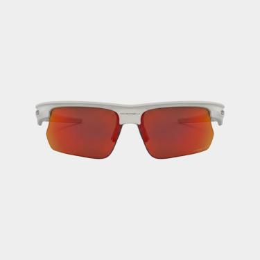 Imagem de Óculos de Sol Oakley BiSphaera Polished White Prizm Ruby-Masculino