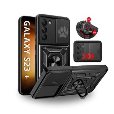 Imagem de Capa Capinha Armor Ring Militar Galaxy S23 Plus Anti Impacto Proteção 