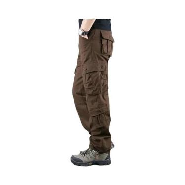 Imagem de Calças Cargo Táticas Masculinas Em Camuflagem De Alta Qualidade Em Alg