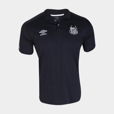 Imagem de Camisa Polo Santos Viagem 20/21 Umbro Masculina-Masculino
