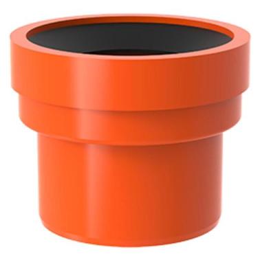 Imagem de Adaptador de Saída para Vaso Sanitário Esgoto Redux 100mm Laranja - 10