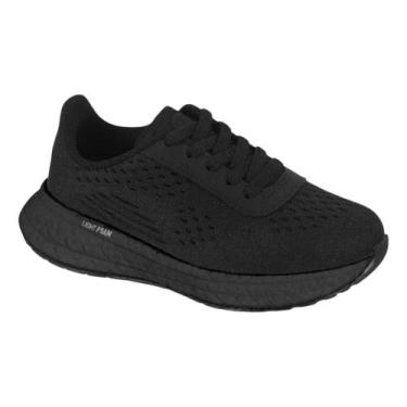 Imagem de Tênis Molekinha Ligth Foam Casual, Preto, 36