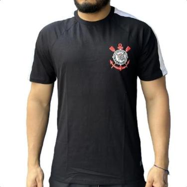 Imagem de Camiseta Corinthians Reglan Licenciada Coimbra, GG, Preto