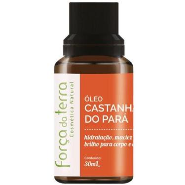 Imagem de Óleo de Castanha do pará 100% Vegetal Força da Terra 30ml