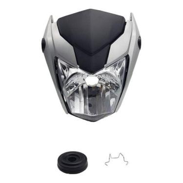 Imagem de Kit Carenagem Farol Prata Force Metálico TITAN 160 2019 - MELC