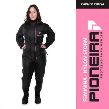 Imagem de Capa chuva (conjunto) nylon feminina pioneira storm tam-gg
