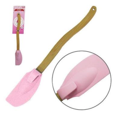 Imagem de Espátula Pão Duro de Silicone com Gancho Descanso 28,5 x 4 cm Linha Co