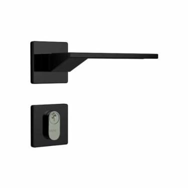 Imagem de Fechadura Externa Design Mz 630 Preto Fosco Papaiz - Papaiz Industria 