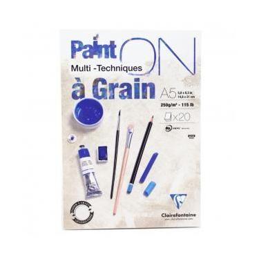 Imagem de Papel Multi Técnicas Clairefontaine Paint On 250g/m² A5