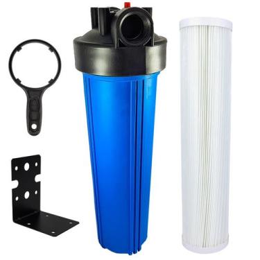 Imagem de Filtro Big Blue 20'' Chave E Suporte Com Refil Plissado - Royal B&B