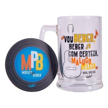 Imagem de Caneco com porta-copos - mpb - uatt