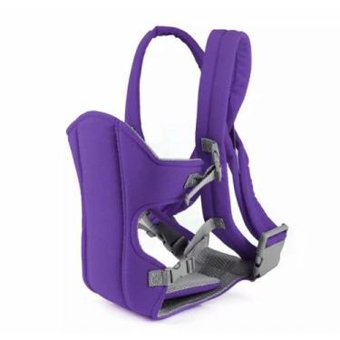 Imagem de Cangurú Ergonômico 3 em 1 para Bebê de - Loren kids, lilás 