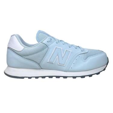 Imagem de Tenis New Balance 500 V'2 Feminino, 34, Azul claro