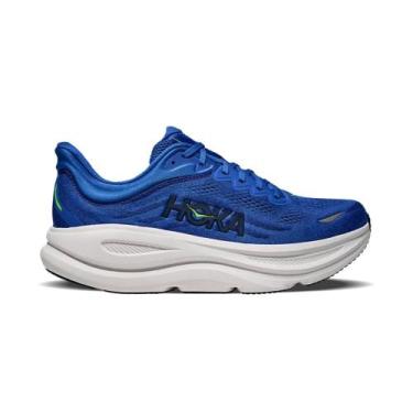 Imagem de Tênis Hoka Bondi 9, Azul, 43