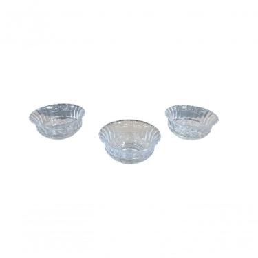 Imagem de Conjunto de Bowls de Vidro Alexa para Sobremesa e Petiscos Transparente Wellmix