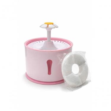 Imagem de Fonte Bebedouro para Gatos com Filtro Silenciosa Compacta 2,4L Usb para Cães de Pequeno Porte