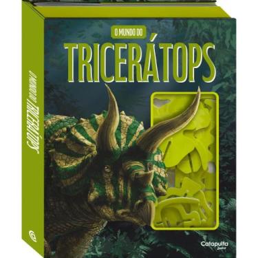 Imagem de Livro - O mundo do tricerátops - BOX