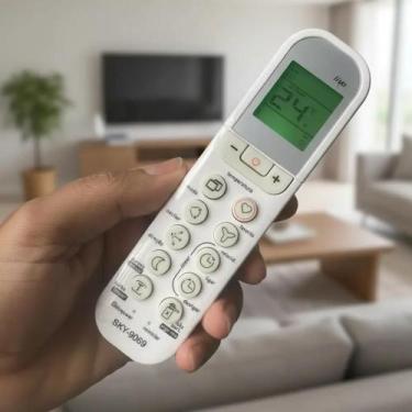 Imagem de Controle Remoto SKY9069 Compatível com ArCondicionado Midea Liva e Viz