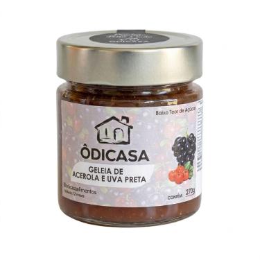 Imagem de Geleia De Acerola E Uva Preta ÔDICASA 270g