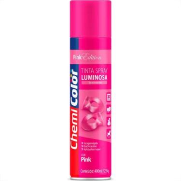 Imagem de Spray Chemicolor Luminescente Rosa Pink 400Ml