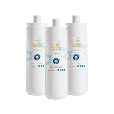 Imagem de Filtro Refil IBBL Girou Trocou C+3 para Purificadores de Água  - Kit c