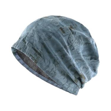Imagem de Gorro Unissex De Inverno Quente Com Forro De Lã, Estilo Vintage Desgas