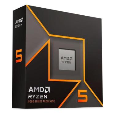 Imagem de Processador AMD Ryzen 5 9600X, 3.9 GHz (5.4 GHz Max Turbo), Cache 32MB