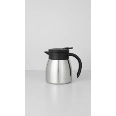 Imagem de Bule Térmico Aço Inox 500ml com Alça Preta - Congratulations Store