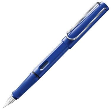 Imagem de Caneta Tinteiro Lamy Safari Blue 014 com Pena M
