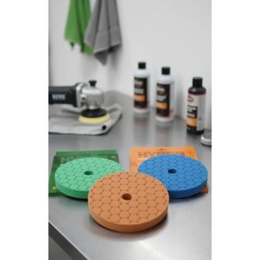 Imagem de Kit 3 Boinas Polimento 5" Corte, Refino, Lustro Profissional - Congrat