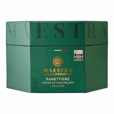 Imagem de Panettone Gotas de Chocolate Vegano Maestra 750g