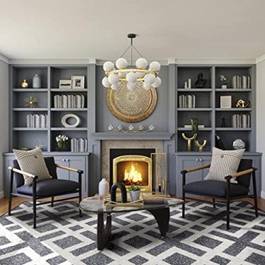 Imagem de Tapete Belga Axis Diamante Cinza Escuro 1,50 m X 2,00 m