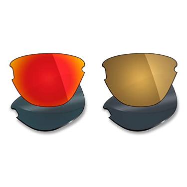 Imagem de 2 pares de lentes polarizadas de substituição da Mryok para óculos de sol Oakley Frogskins Lite – Opções