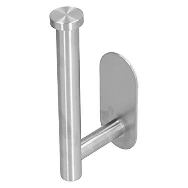 Imagem de Suporte de toalha de papel adesivo Garosa sob armário de parede SUS304 aço inoxidável para cozinha de banheiro, suporte de guardanapo