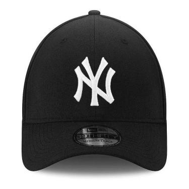 Imagem de Boné New Era 39Thirty Mlb New York Yankees Preto/Branco