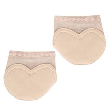 Imagem de OUKENS Tangas de pé de dança, 1 par de meia sola de dança balé lírico de patas de dança de pé com tangas de pé (G)