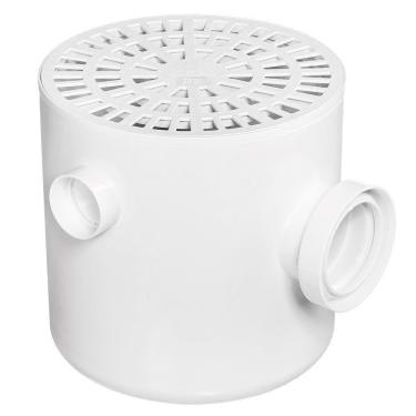 Imagem de Caixa de Gordura Herc Grelha Redonda 250 x 250 x 75/100mm