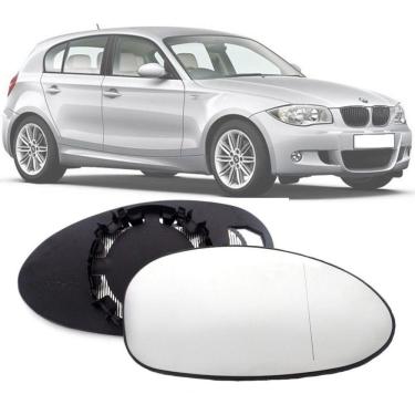 Imagem de Lente Base Retrovisor Bmw Serie 1 2006 2007 2008 2009 2010 2011