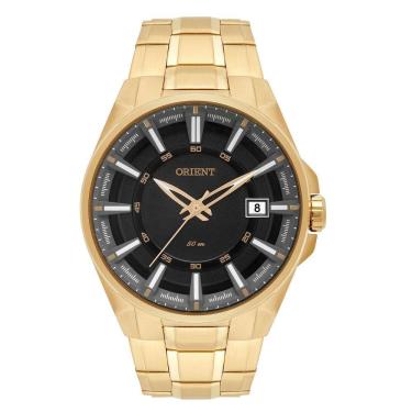 Imagem de Relógio Orient Masculino Mgss1143 P1kx Dourado Preto