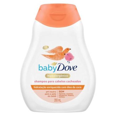 Imagem de Shampoo Dove Baby Hidratação Enriquecida Cabelos Cacheados Com 200ml
