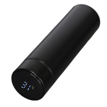 Imagem de Garrafa Térmica Café, Água Com Sensor De Temperatura Em Led