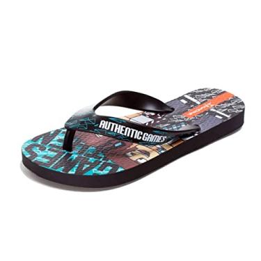 Imagem de Chinelo Dedo Infantil Menino Casual Borracha Authentic Games 26774