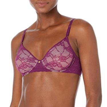 Imagem de Natori Allure feminino Bliss: Sem forro Uw, Jewel Violeta/Rosa Bege, 36G