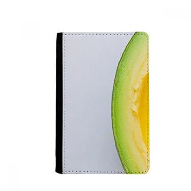 Imagem de Porta-passaporte com imagem de abacate de frutas tropicais frescas Notecase Burse carteira capa porta-cartão, Multicolor