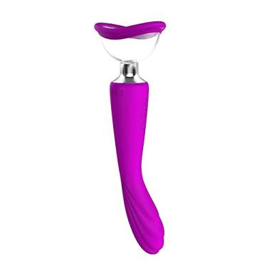 Imagem de Vibrador Sugador e Estímulo Ponto G Clitóris Alon B Silicone 7 Intensidades Recarregável 26,2cm x 6,0cm