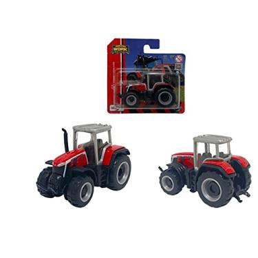 Imagem de Trator Massey Ferguson - Mini Work Machines - 1/64 - Maisto