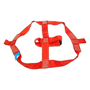 Imagem de Generic Correia de Amarração Universal para Motocicleta Fácil de Instalar Acessórios de Roda Traseira Portáteis, Vermelho