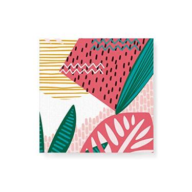 Imagem de Arte Maníacos Quadro Decorativo em Tela Canvas Tropicalia Melância - 50x50cm